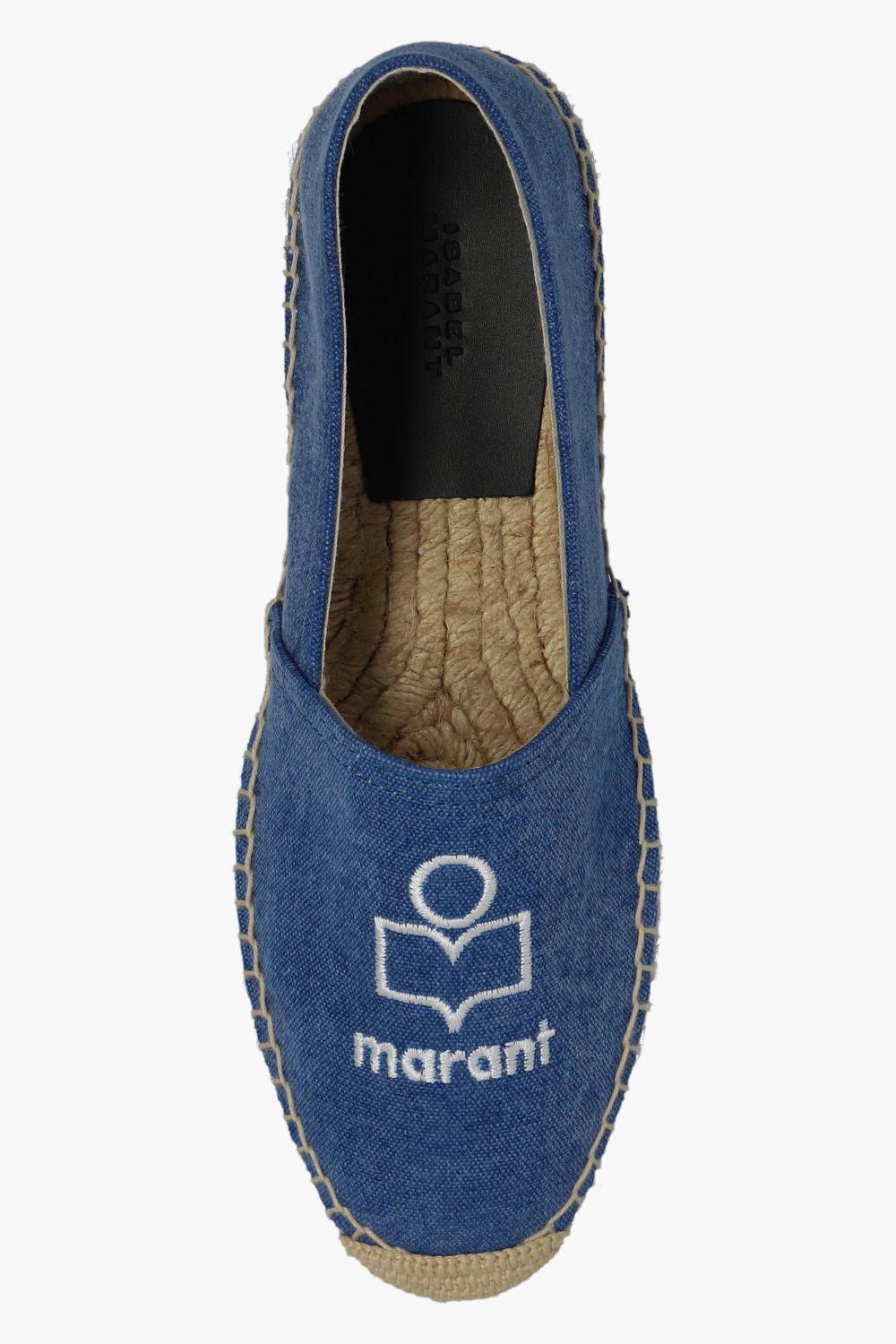 Blue Canae espadrilles with logo Isabel Marant Vitkac Italy